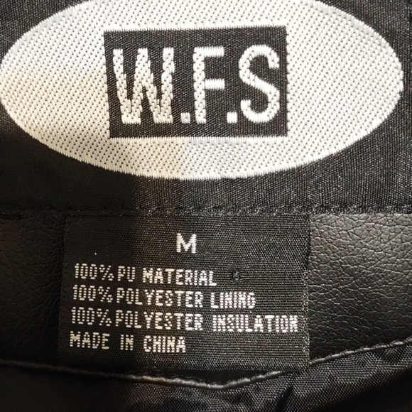 W.F.S LEATHER JACKET - Picture 8 of 8